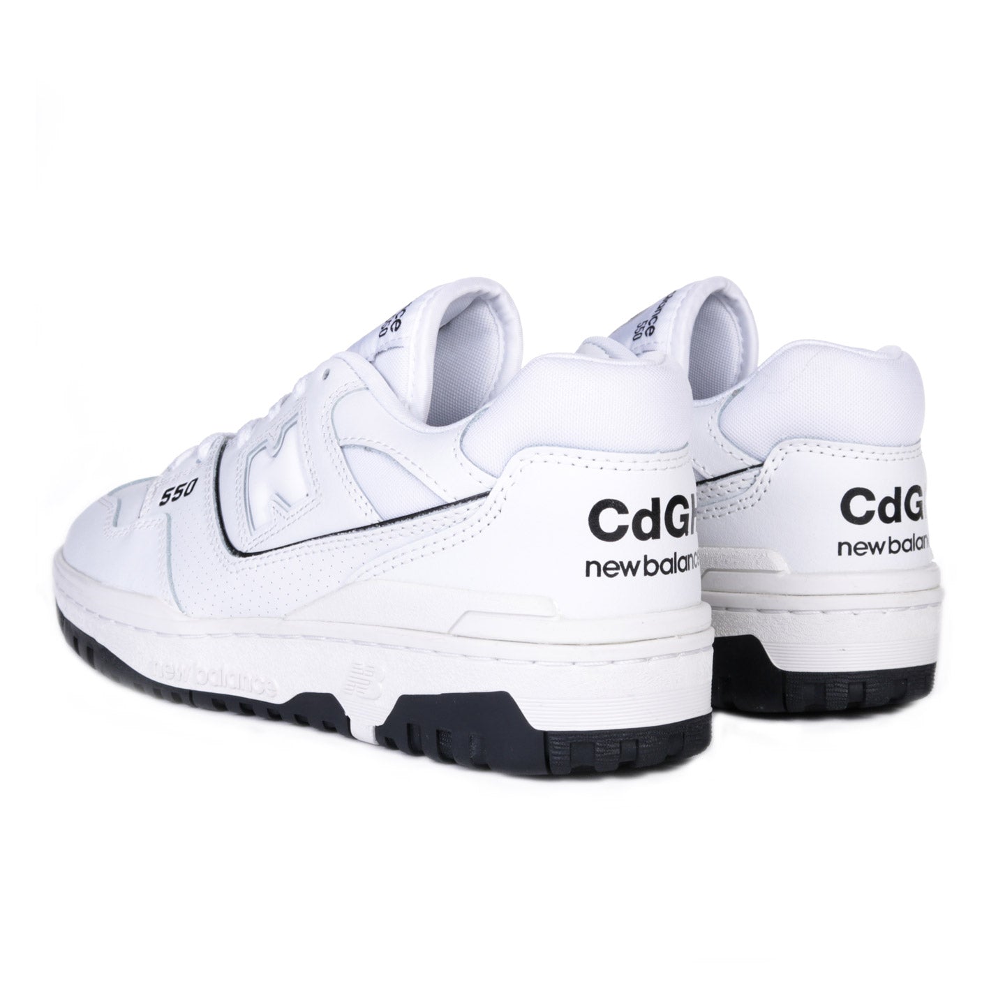 COMME DES GARCONS HOMME NEW BALANCE 550 WHITE / BLACK