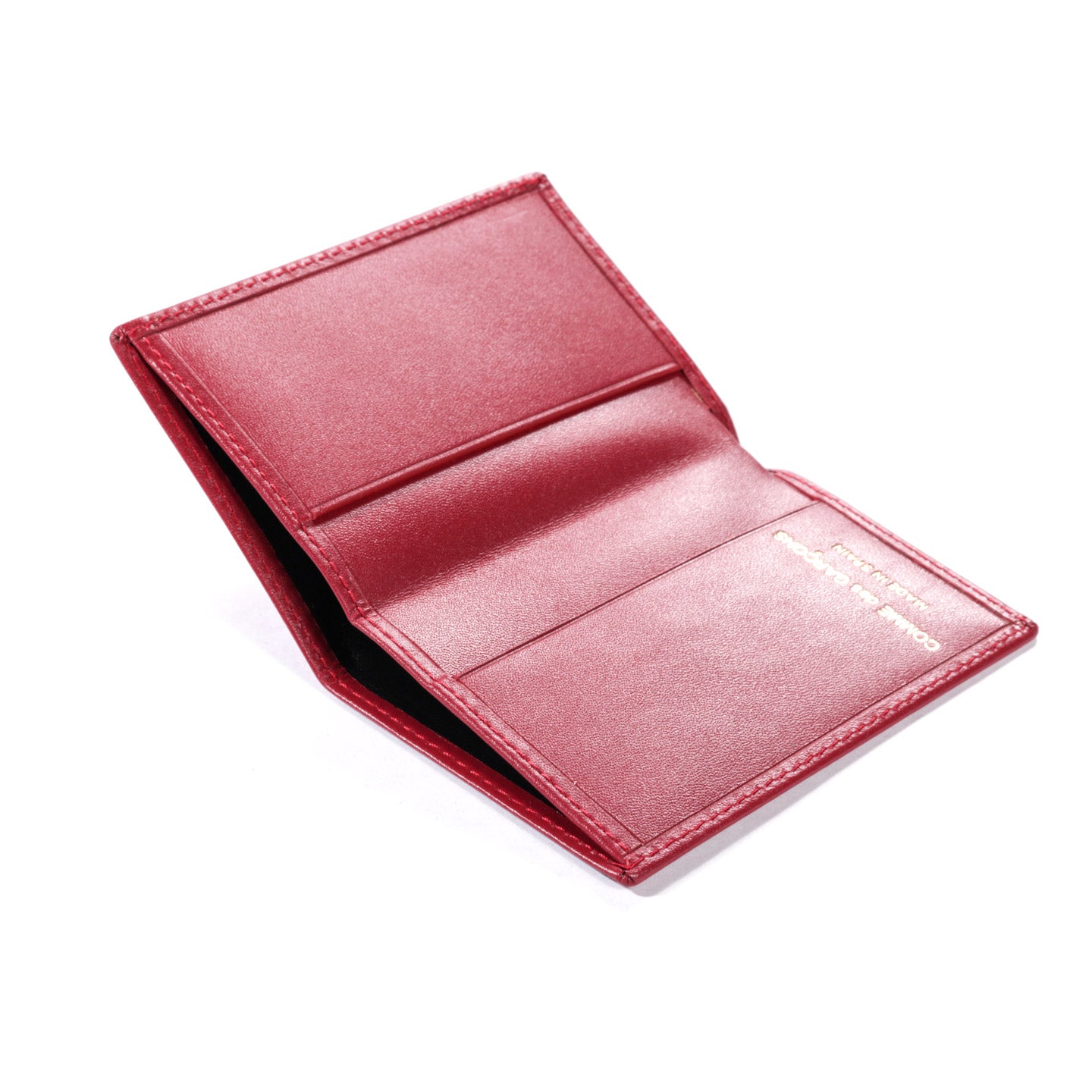 COMME DES GARCONS SA6400 WALLET RED