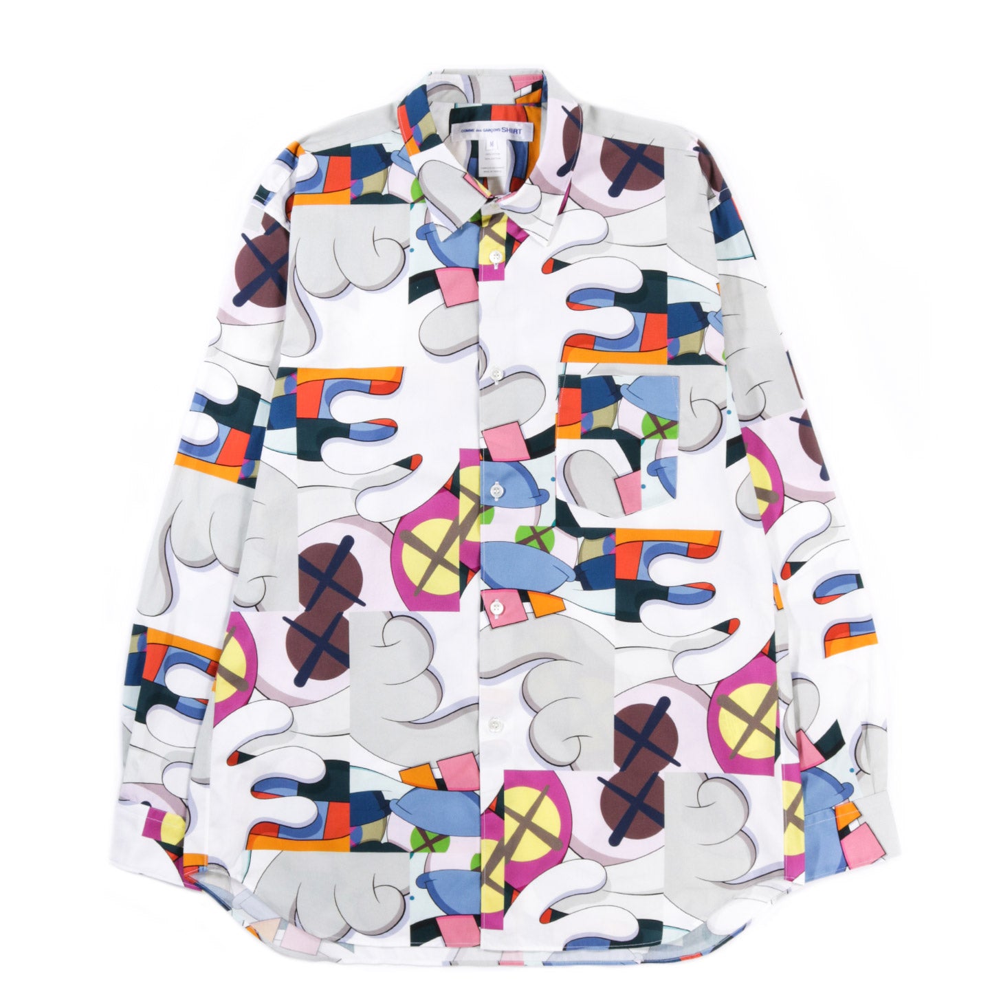 COMME DES GARCONS SHIRT B021 CLASSIC SHIRT KAWS PRINT I