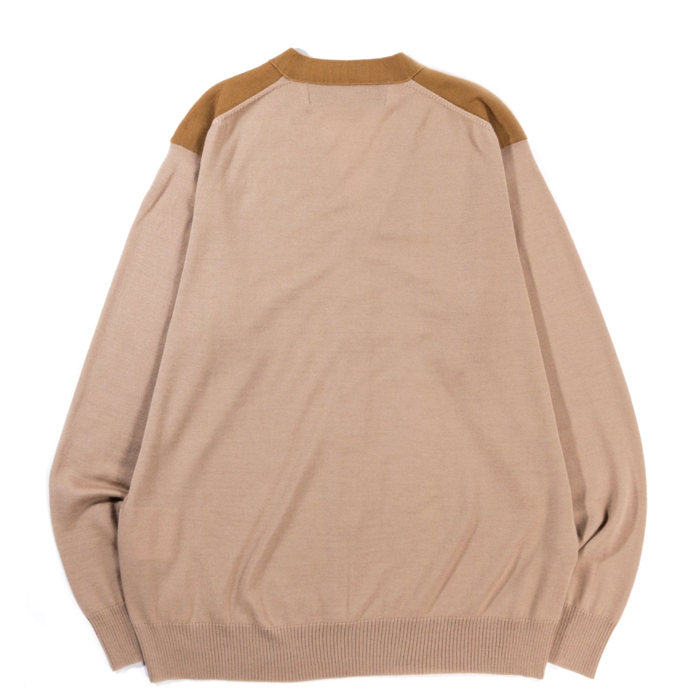 COMME DES GARCONS HOMME N001 CARDIGAN CAMEL X BEIGE