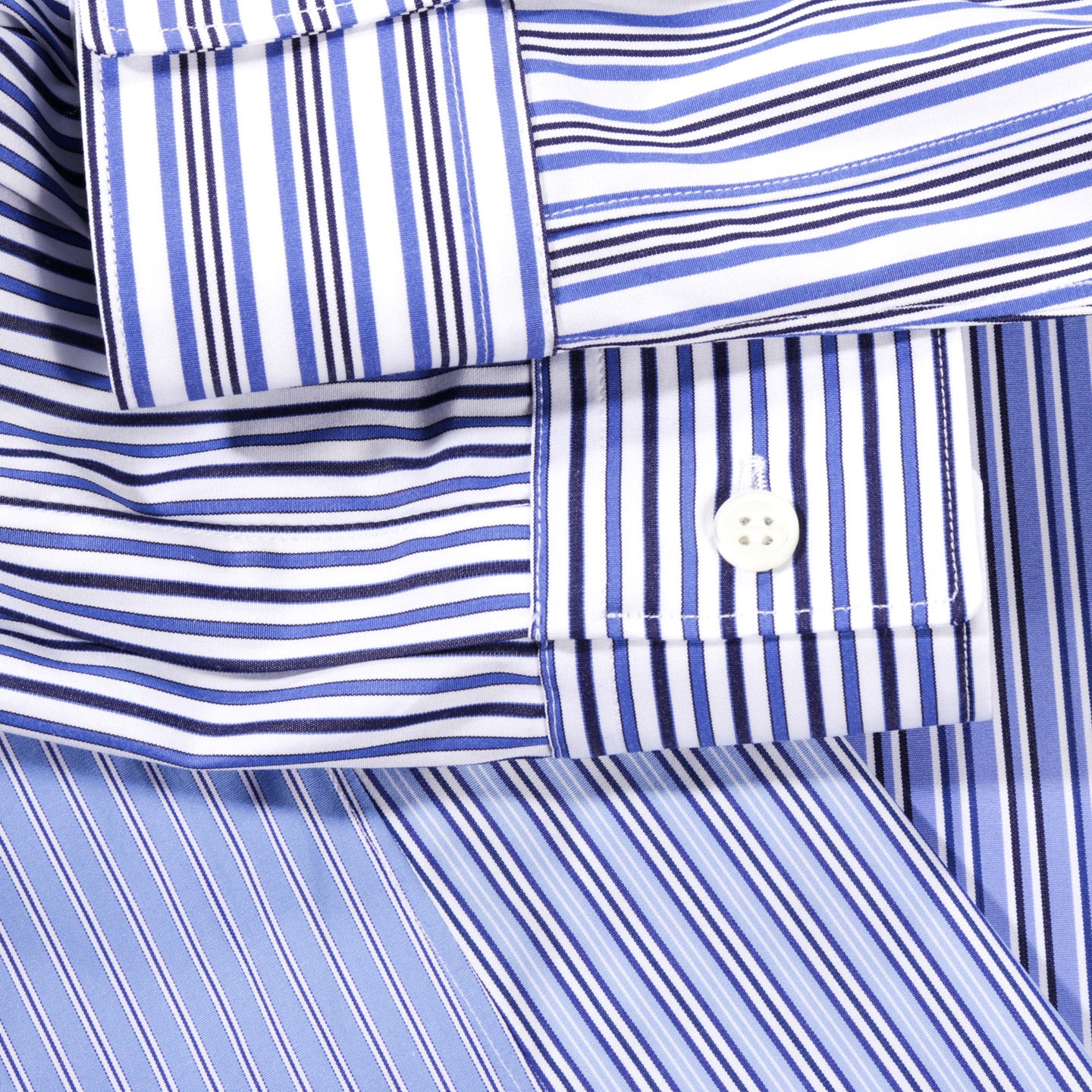 COMME DES GARCONS SHIRT FOREVER B107 NARROW CLASSIC STRIPE MIX 2