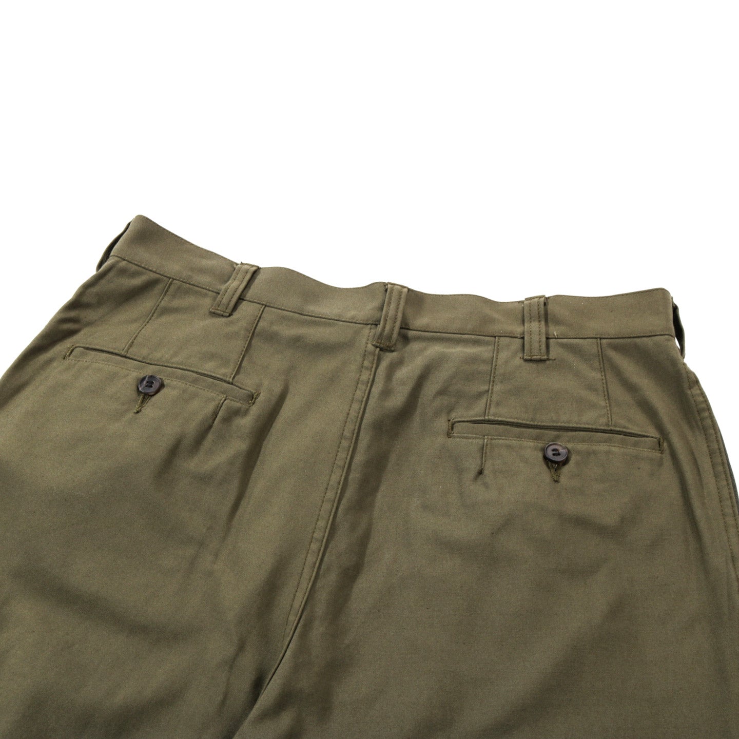 COMME DES GARCONS HOMME P017 TWO-TONE PANT KHAKI