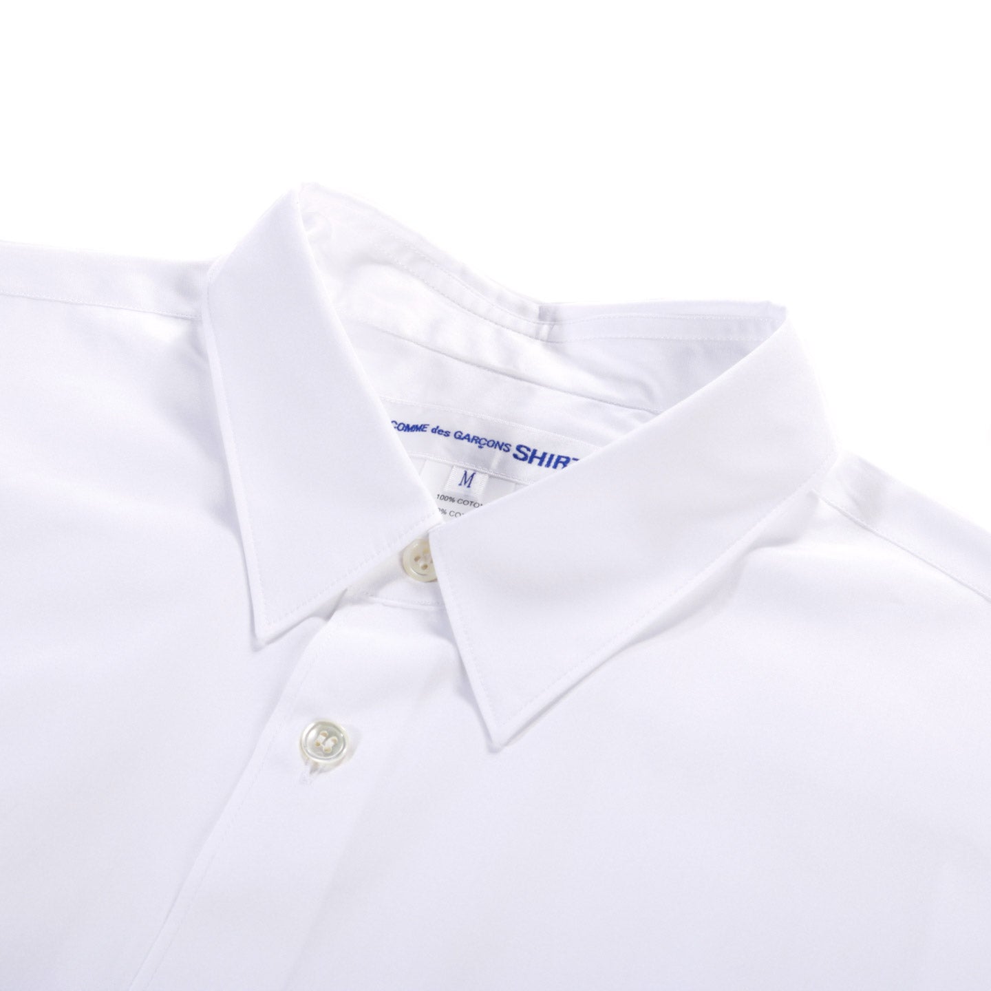 comme des garcons white dress shirt SS26 Comme Des Garcons Homme Plus Ruffle Zip White Shirt IfSohoNewYork