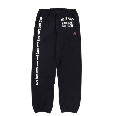 CHAMPION TEARS AAADT SWEATPANTS  BLACK