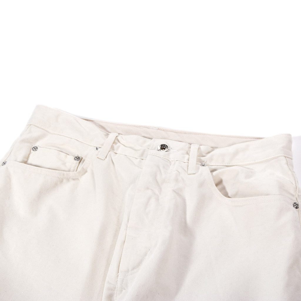 ENGINEERED GARMENTS WIDE PEG JEAN NATURAL 14OZ BULL DENIM | TODAY CLOTHING