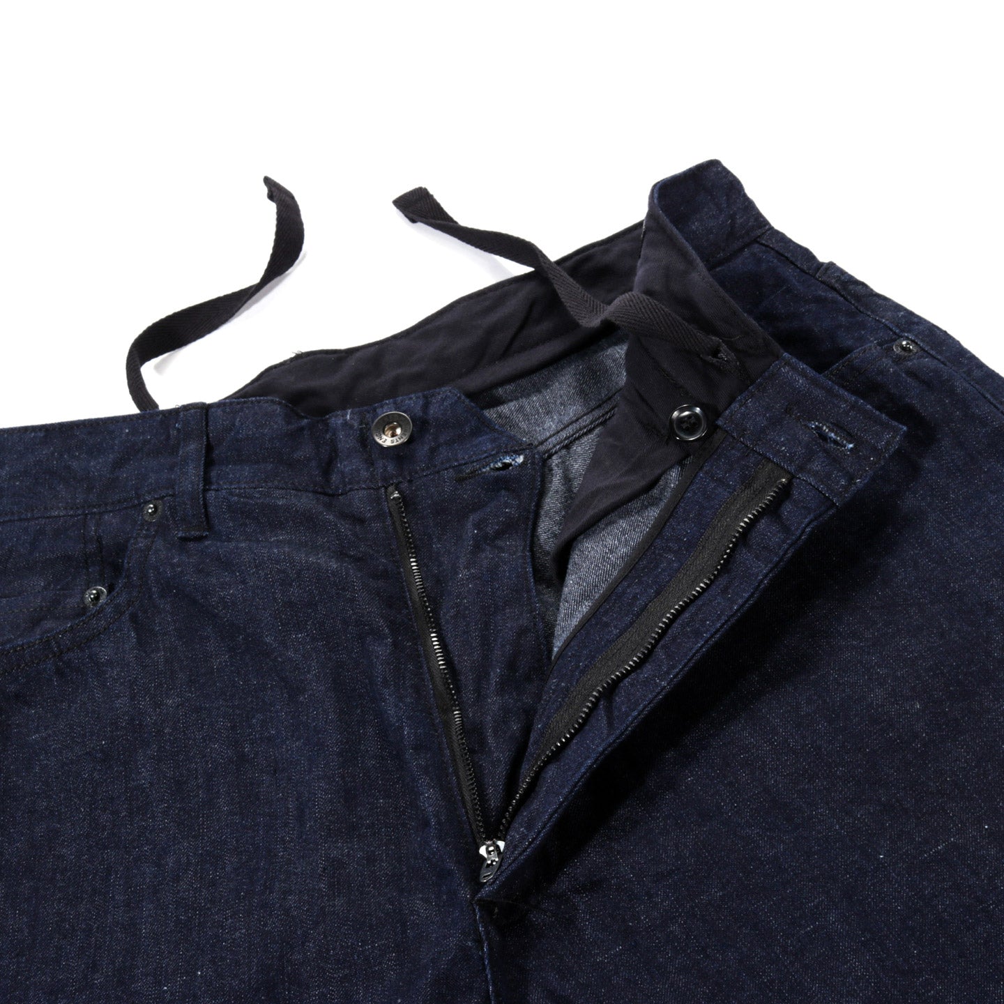 ENGINEERED GARMENTS WIDE PEG JEAN INDIGO 10OZ CONE DENIM