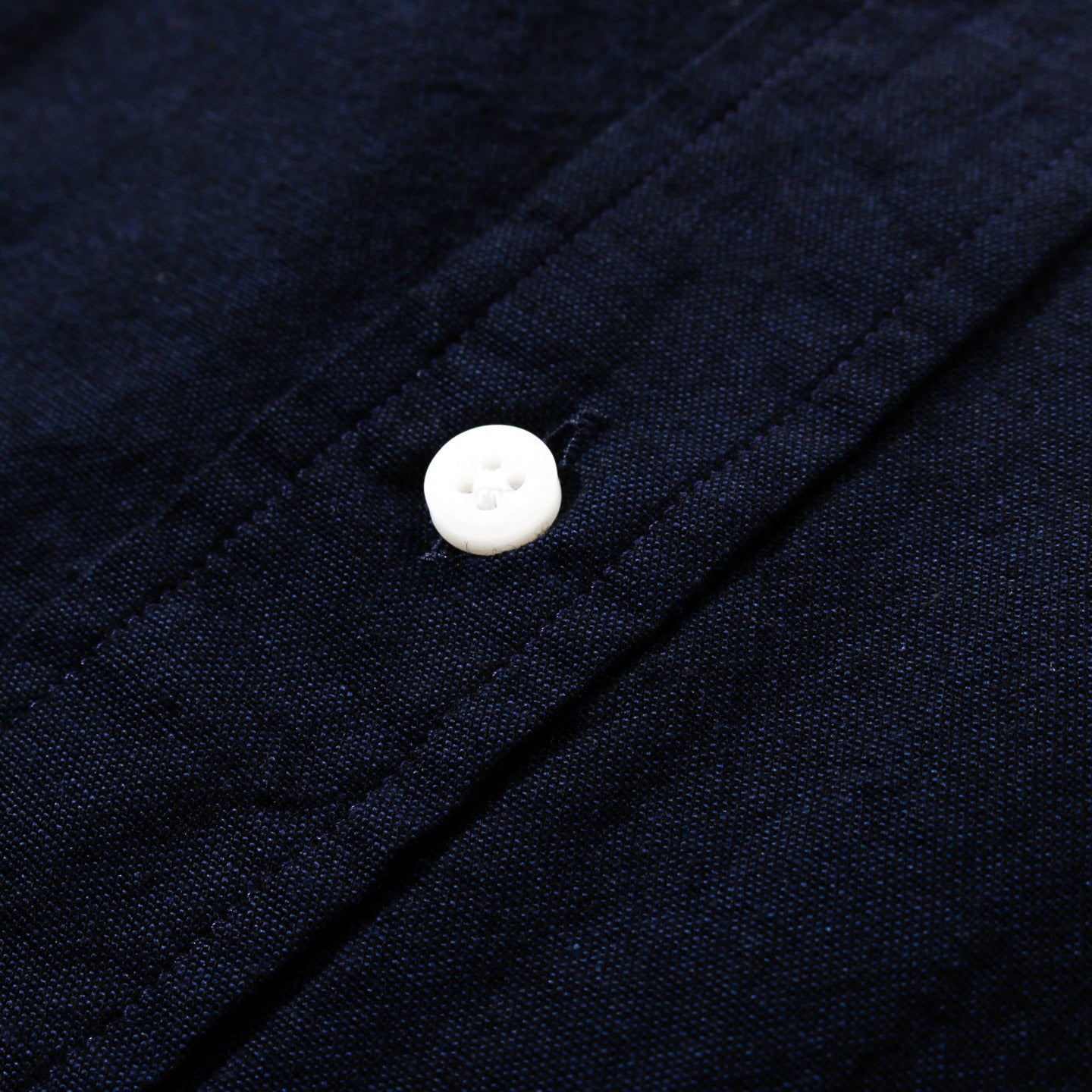GITMAN VINTAGE BUTTON DOWN NAVY JAPANESE DUNGAREE