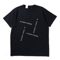 N.HOOLYWOOD 191-CS29 SS GRAPHIC T-SHIRT BLACK | TODAY CLOTHING