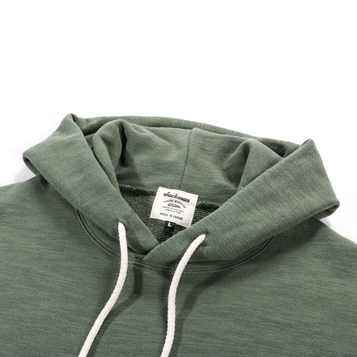 JACKMAN GG SWEAT PULLOVER PARKA ASH GREEN | TODAY CLOTHING