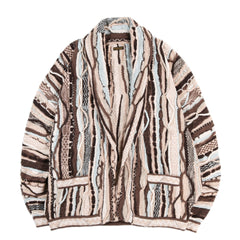トップス KAPITAL cardigan Kapital | 7G Knit Gaudy Short Cardigan-Golden Brown | Women
