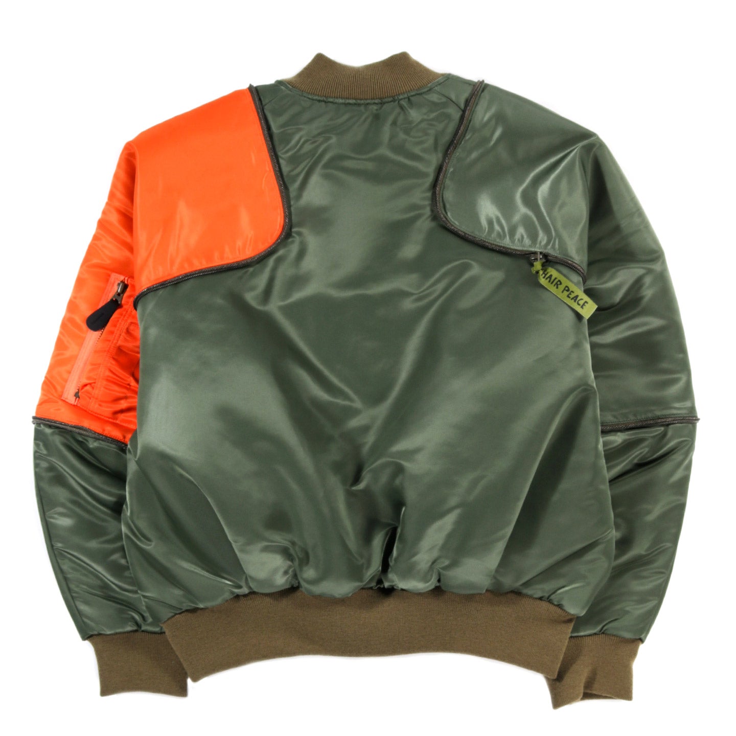 KAPITAL MA-1 NYLON SHAM BOMBER JACKET