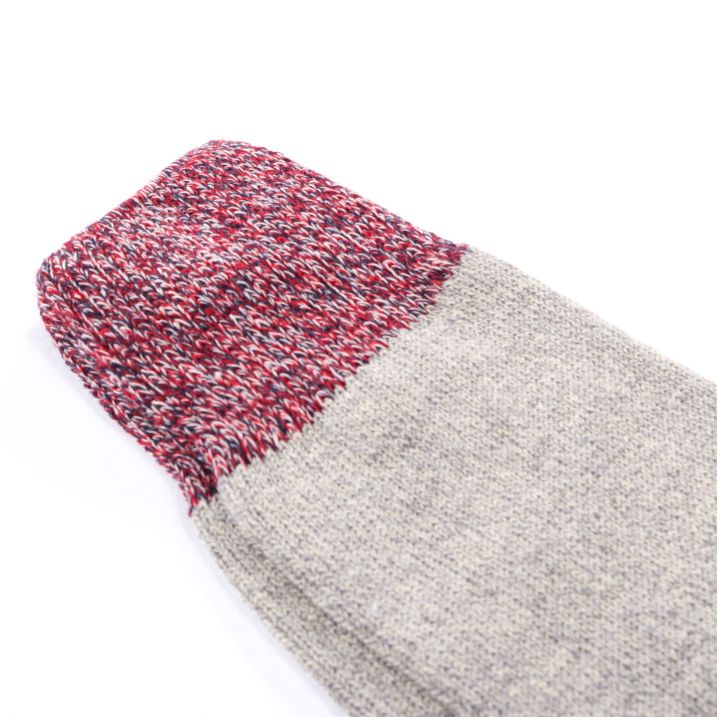 KAPITAL 96 YARNS HEEL BANDANA SOCKS NAVY