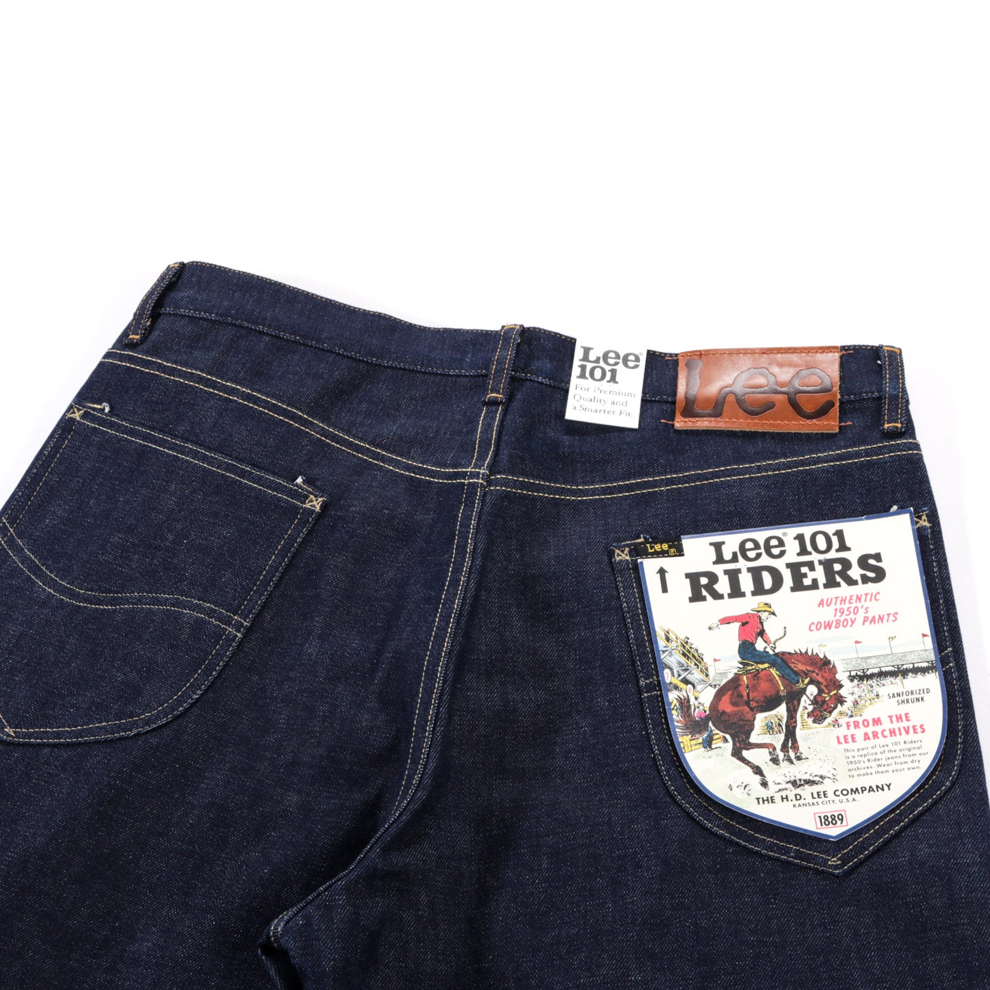 LEE 101 50'S RIDER SELVAGE DRY