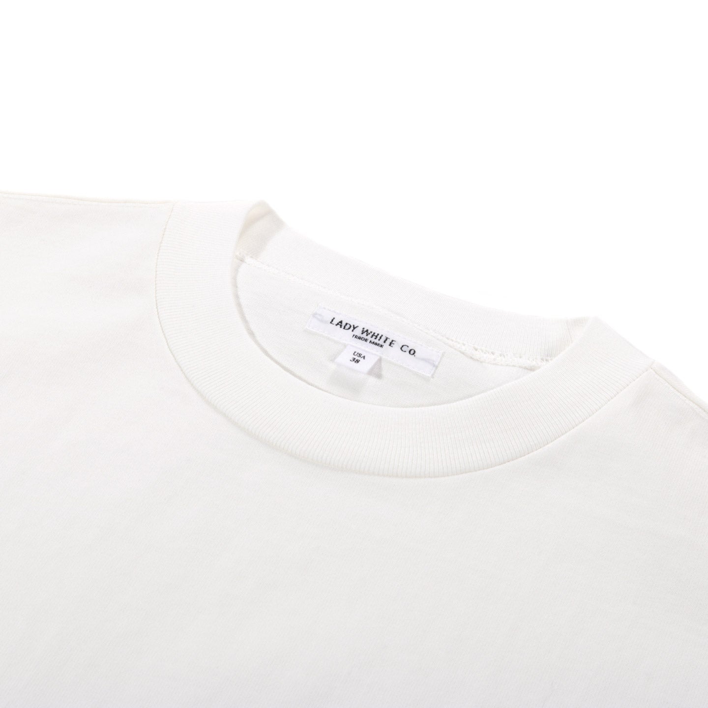 LADY WHITE CO. RUGBY T-SHIRT WHITE