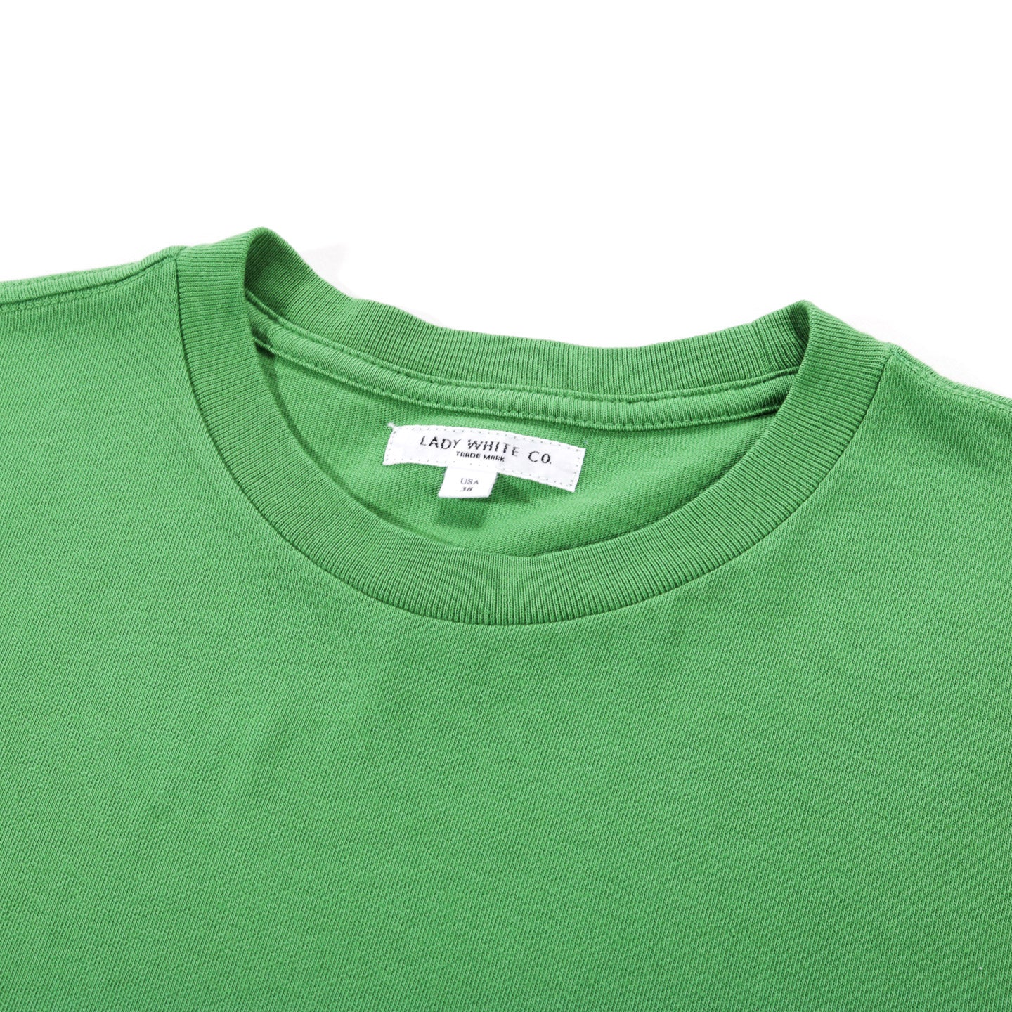 CREEK L/S T-Shirt - White/Green L Buy White Regular Fit Long