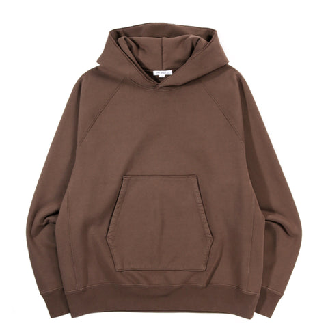 LADY WHITE CO. SUPER WEIGHTED HOODIE DARK TAUPE