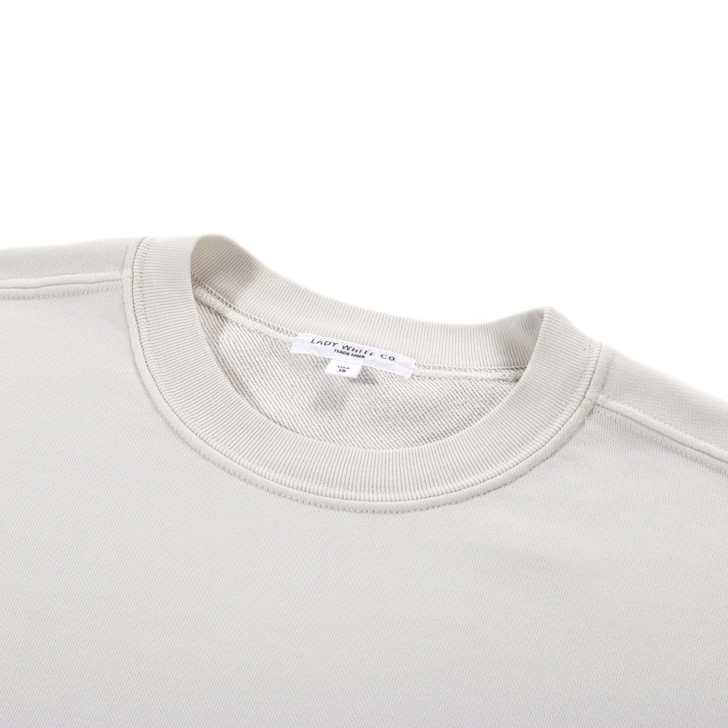 LADY WHITE CO. RELAXED SWEATSHIRT OFF WHITE