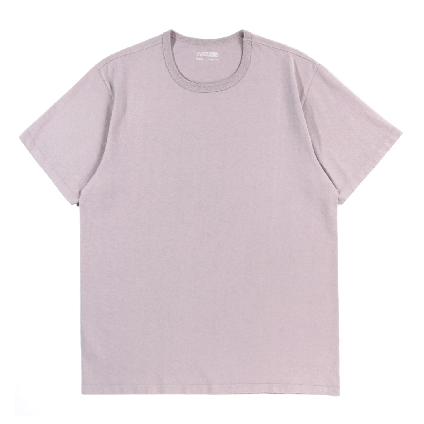 LADY WHITE CO. T-SHIRT GREYISH MAUVE