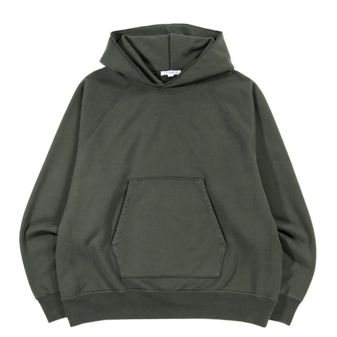 LADY WHITE CO. SUPER WEIGHTED HOODIE DEEP GREEN