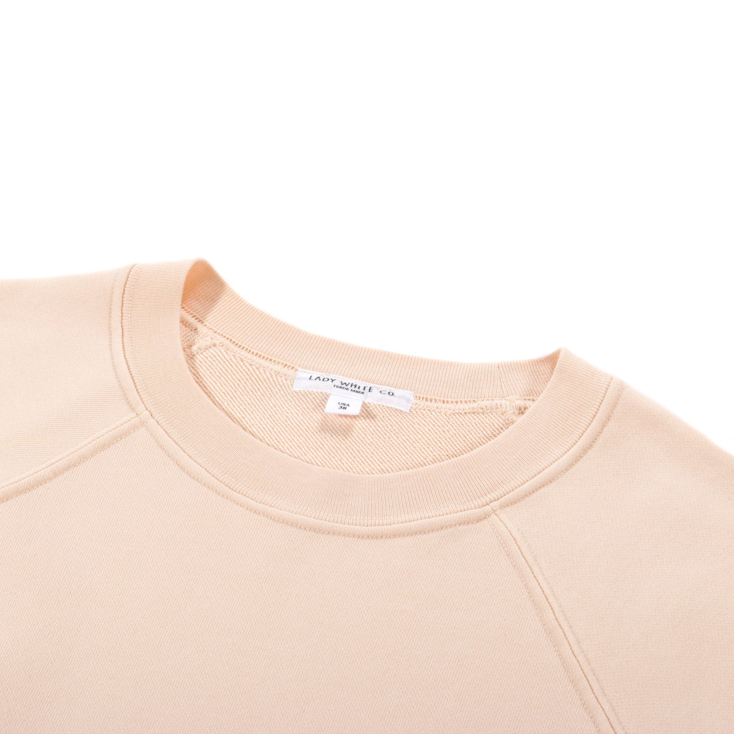 LADY WHITE CO. JACOB SWEATSHIRT PALE ORANGE