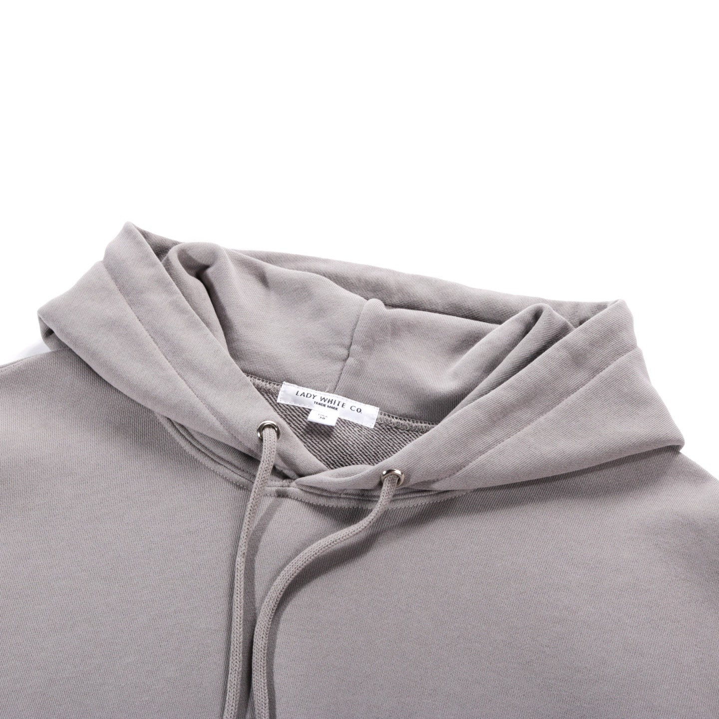 LADY WHITE CO. CLASSIC FIT HOODIE TRUE GREY