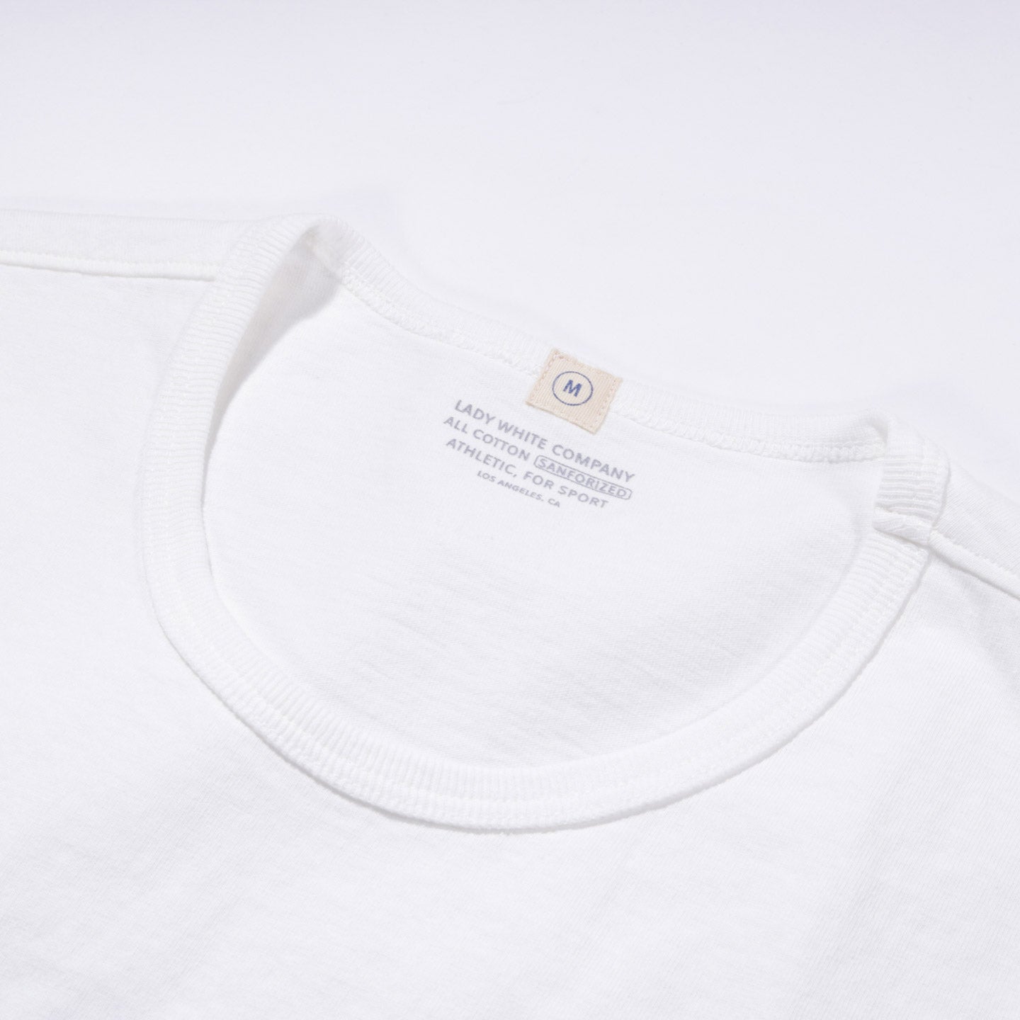 LADY WHITE CO. T-SHIRT 2-PACK WHITE