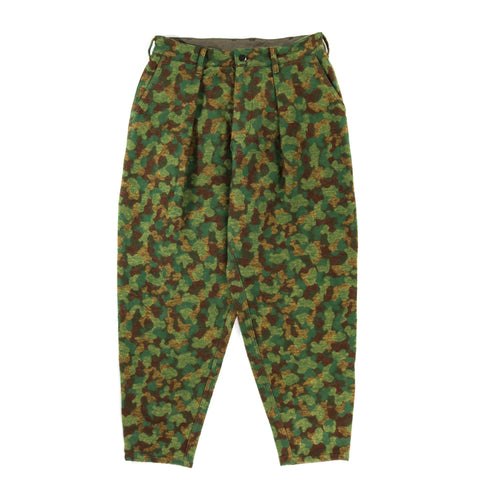 MONITALY RIDING PANT JACQUARD GREEN CAMO