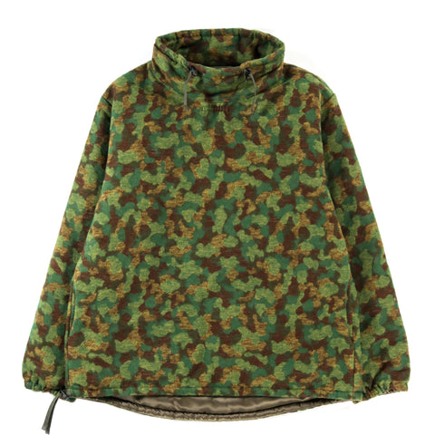 MONITALY INSULATED MOCK NECK PULLOVER JACQUARD GREEN CAMO