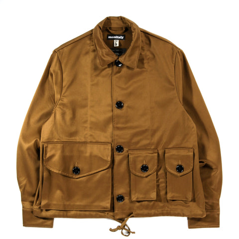 MONITALY MILITARY SERVICE JACKET TYPE A VANCLOTH SATEEN KHAKI