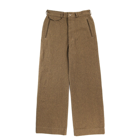 MONITALY CHINO PANT OLD HUNTING BROWN / BLACK MIX