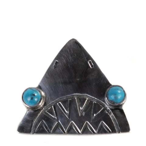 MUNQA JAWS PIN STERLING SILVER