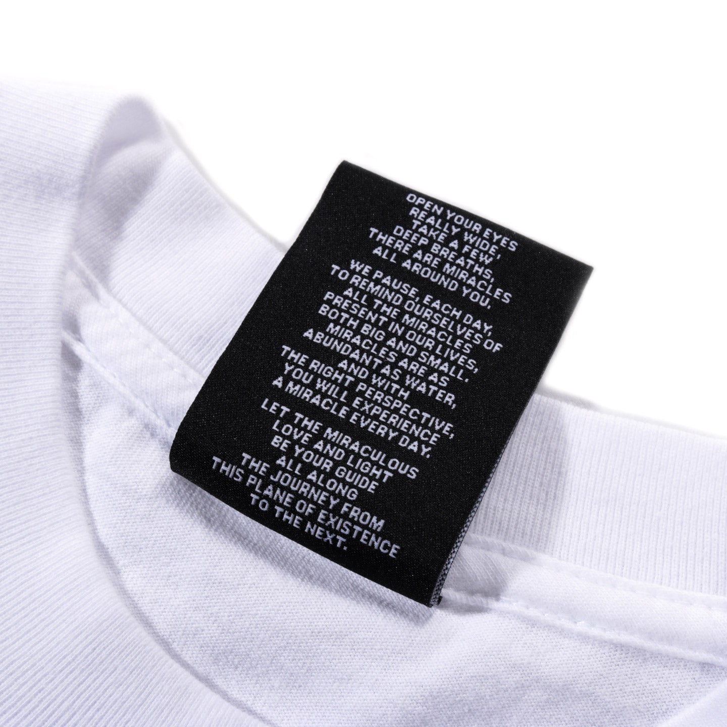 MIRACLE SELTZER SPIT LS TEE WHITE