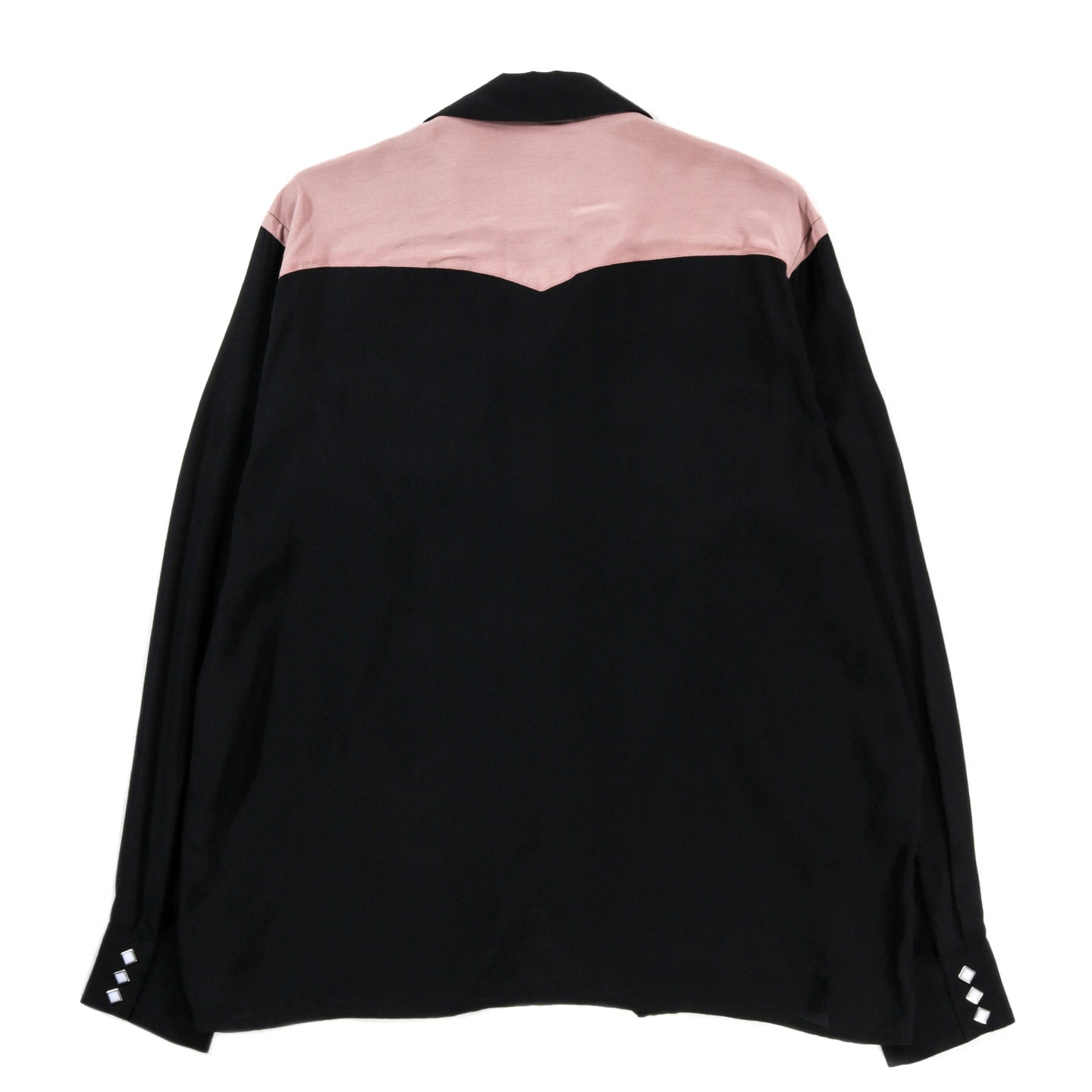 NEEDLES COWBOY CLASSIC SHIRT SATEEN BLACK