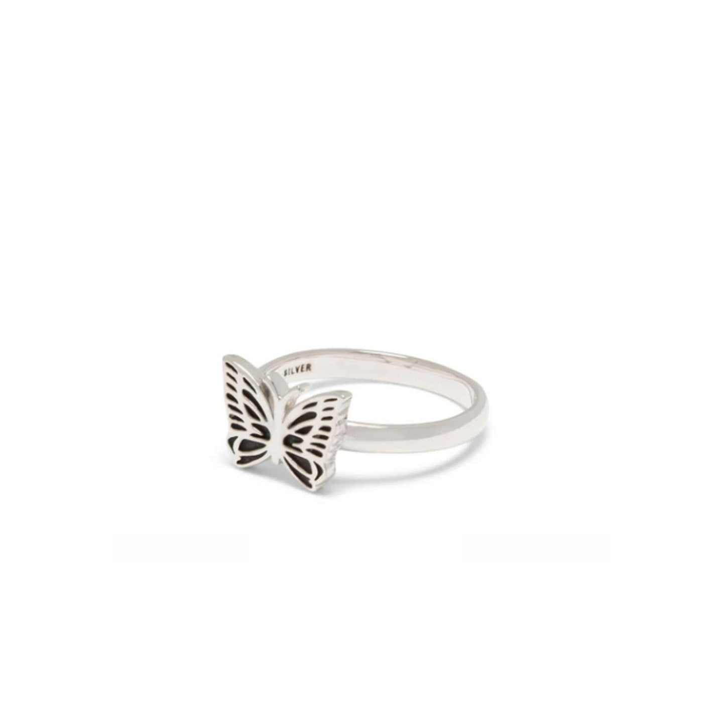 Needles Papillon Ring - Sterling Silver Band, Rings - WNEED21098