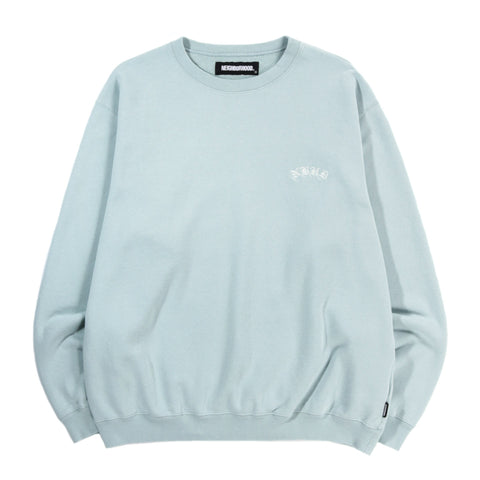 NEIGHBORHOOD CLASSIC CREW SWEATSHIRT LIGHT BLUE