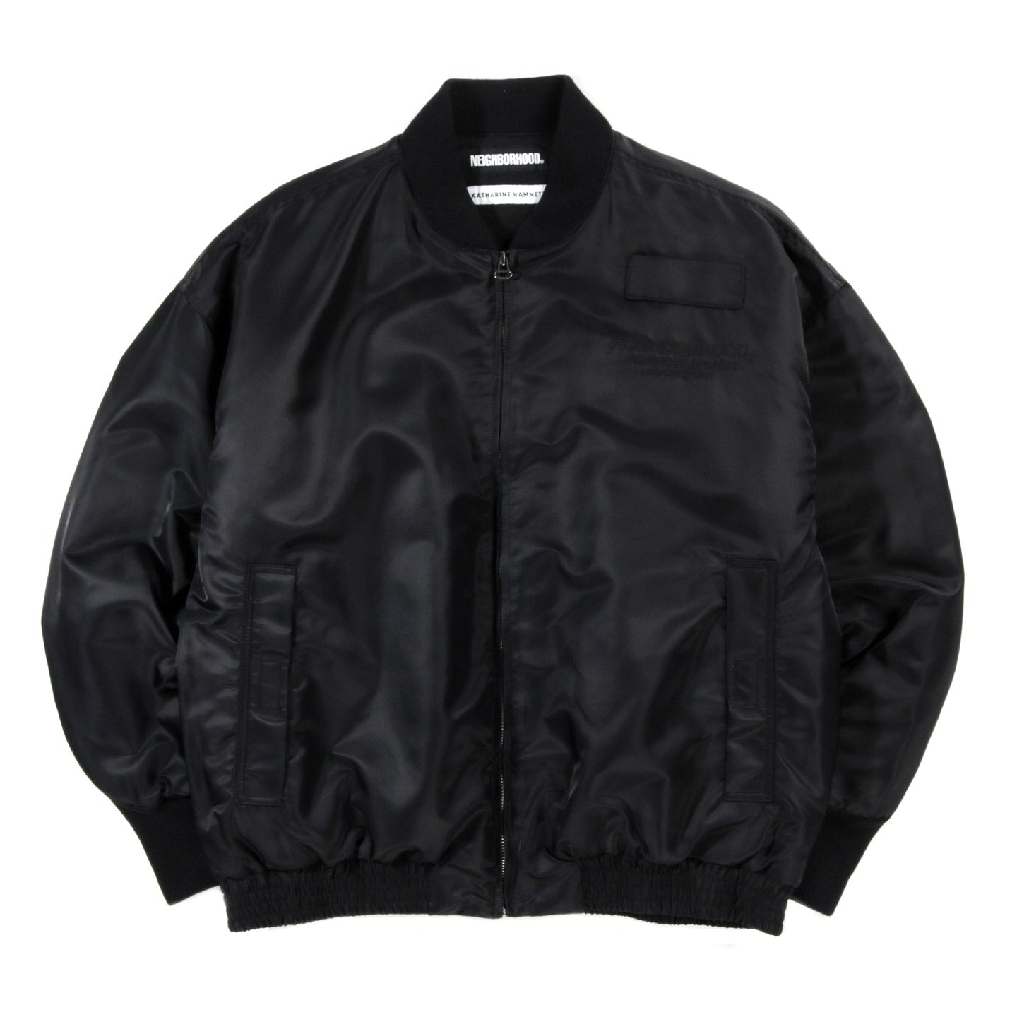 NEIGHBORHOOD KATHARINE HAMNETT MA-1 JACKET BLACK