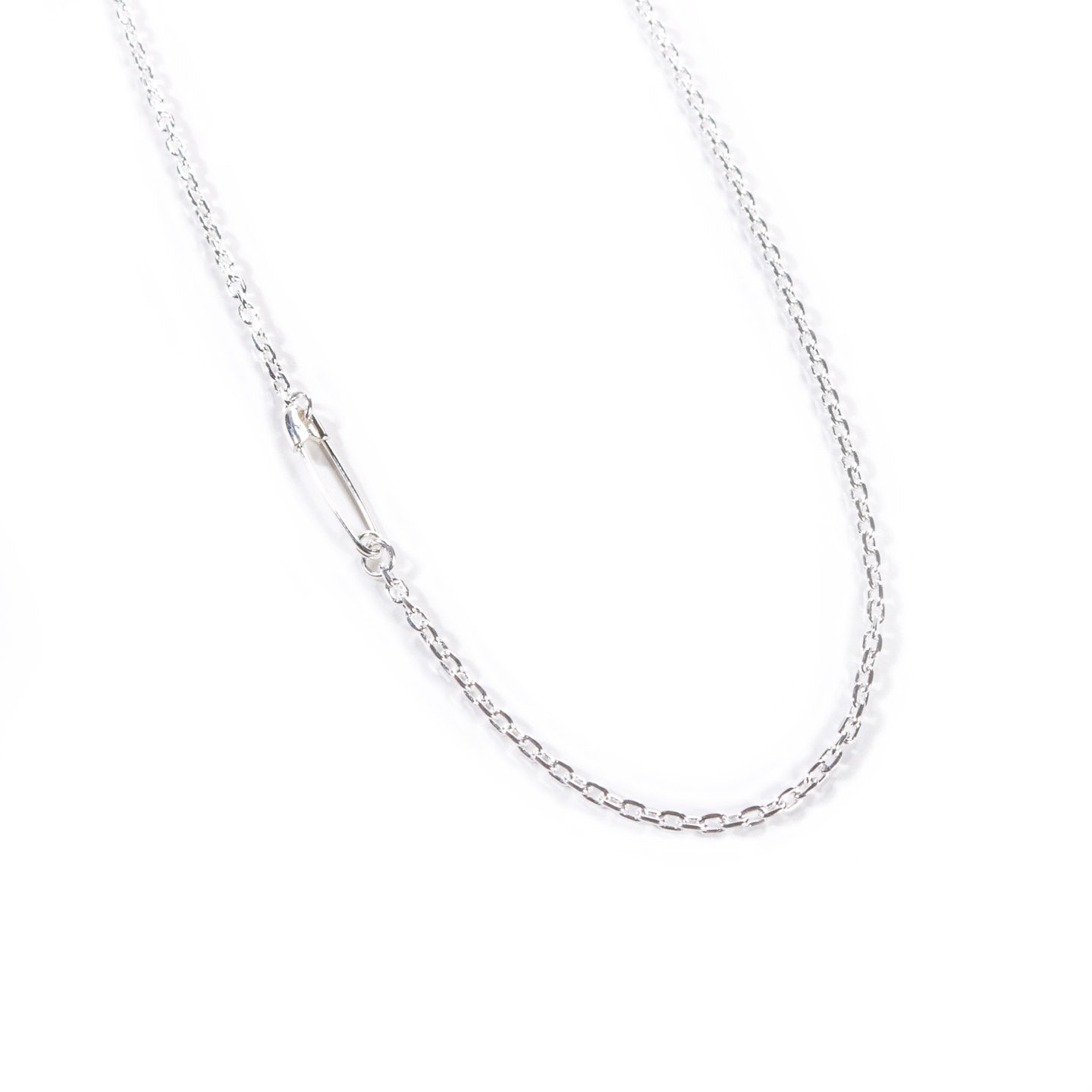 NEIGHBORHOOD SAFETY PIN NECKLACE SILVER 925 | TODAY CLOTHING