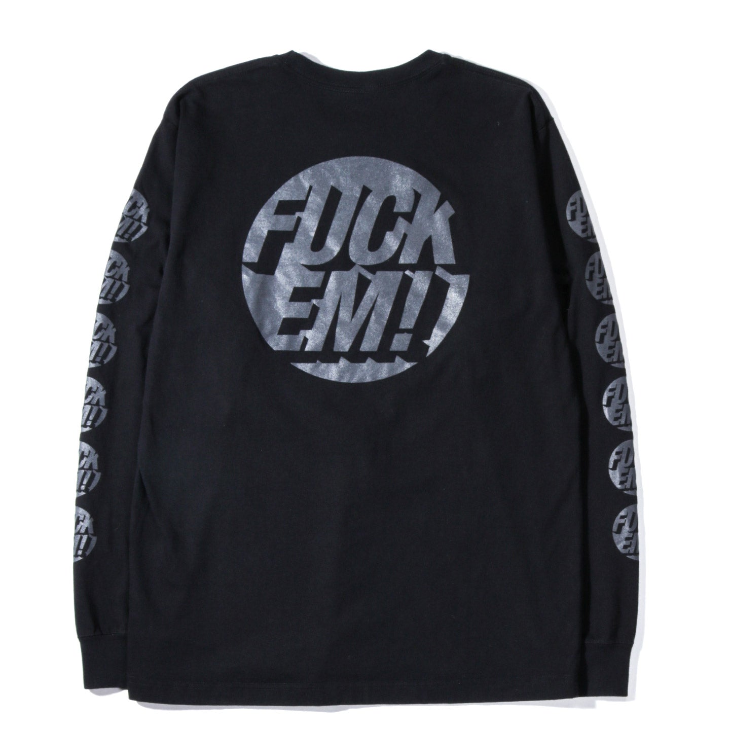 NEIGHBORHOOD EM LS T-SHIRT BLACK