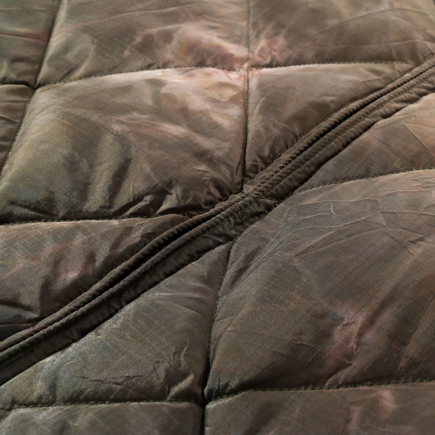 NEEDLES R.C. SUR COAT UNEVEN DYE OLIVE