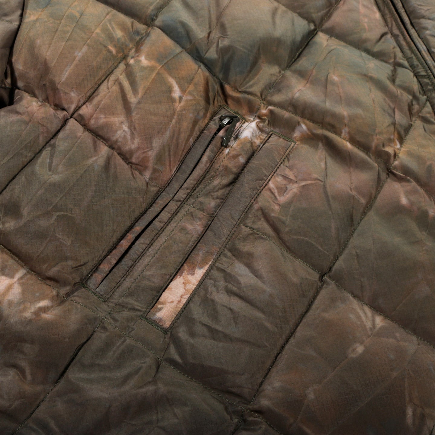 NEEDLES R.C. SUR COAT UNEVEN DYE OLIVE