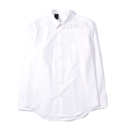 N.HOOLYWOOD 281-SH03 SHIRT WHITE