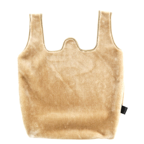 N.HOOLYWOOD 2222-AC08 FAUX SHEARLING BAG BEIGE