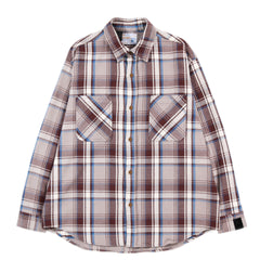 N.HOOLYWOOD 2231-SH30 BIG MAC SHIRT BROWN CHECK ...