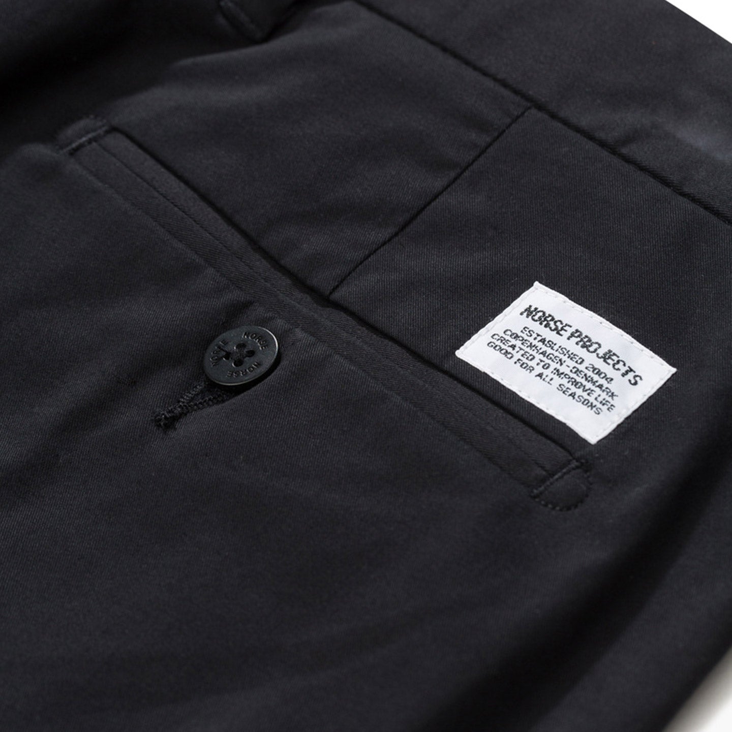 NORSE PROJECTS AROS SLIM LIGHT BLACK