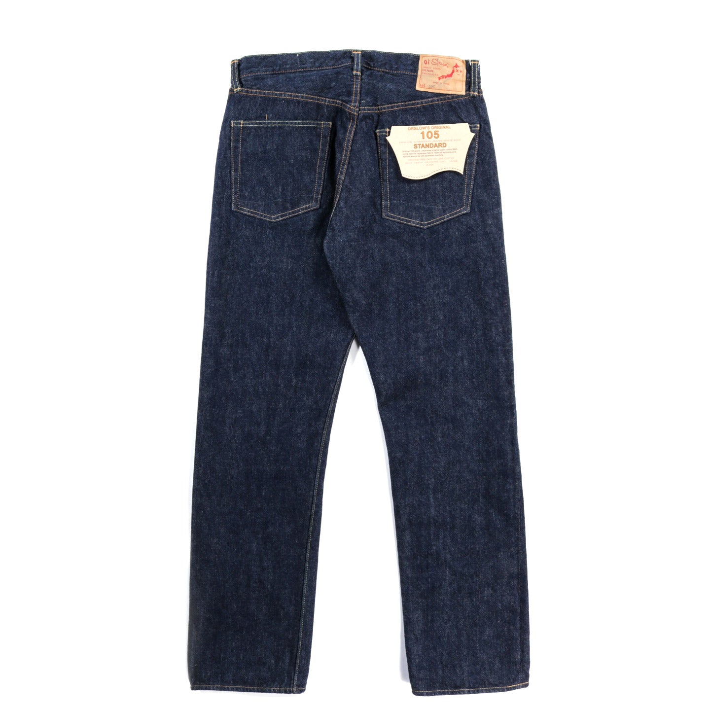 ORSLOW 105 STANDARD FIT OG SELVEDGE DENIM ONE |