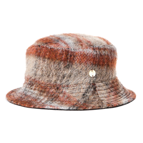 OUR LEGACY BUCKET HAT AMENT CHECK MOHAIR