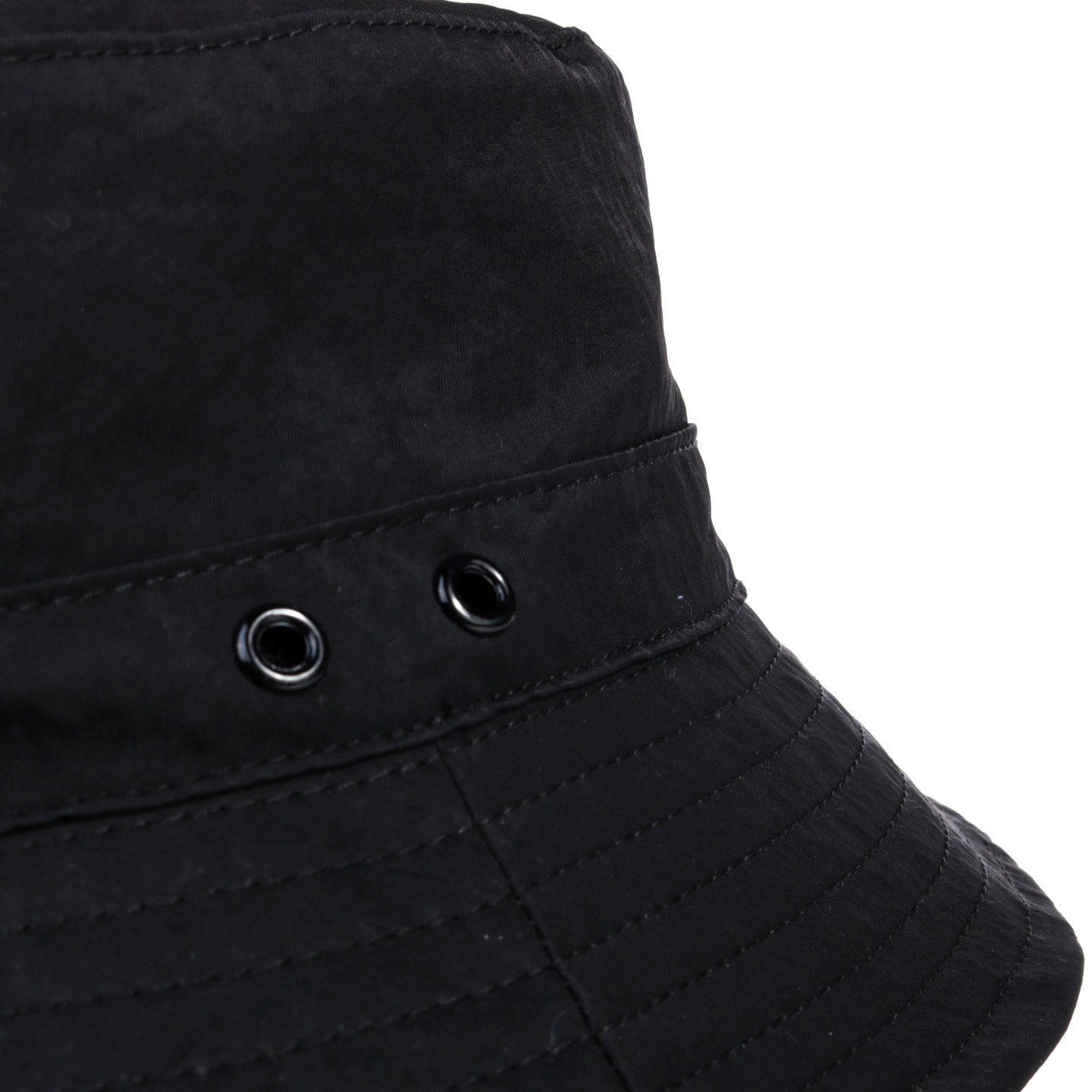 OUR LEGACY BUCKET HAT BLACK DENSE LIQUID NYLON