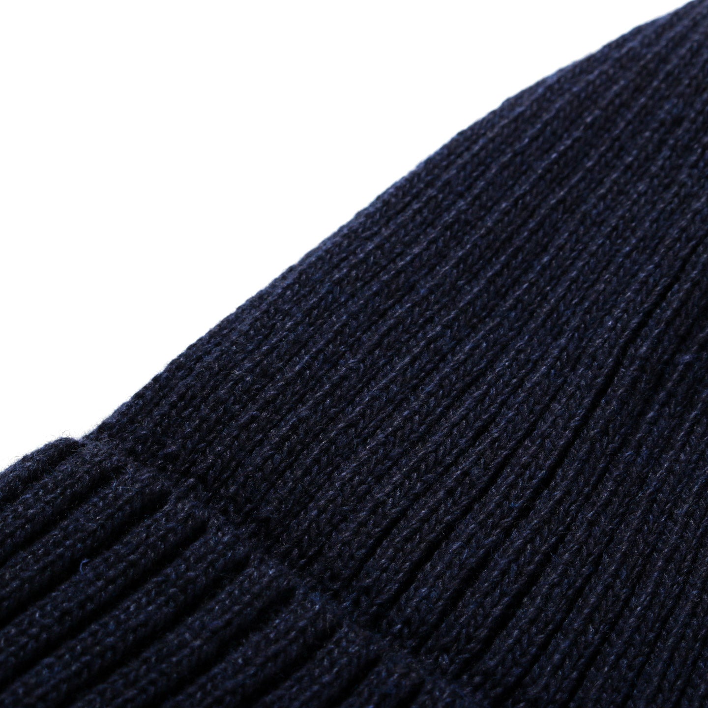 ROTOTO RECYCLED WOOL / POLYESTER BEANIE NAVY