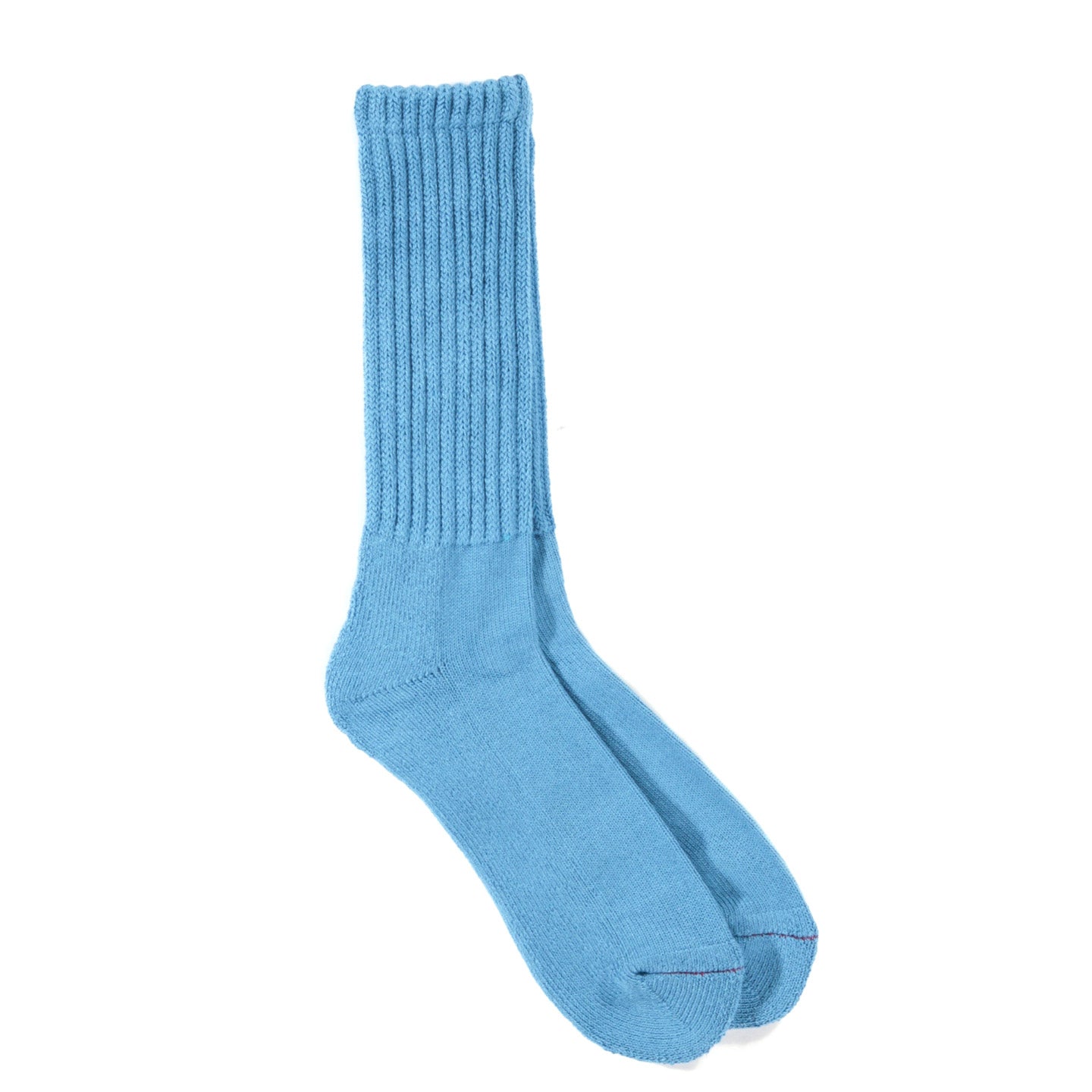 ROTOTO LOOSE PILE SOCKS BLUE