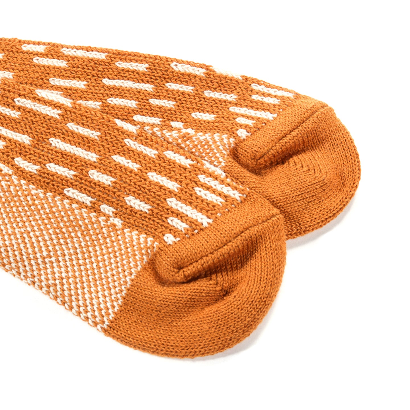 ROTOTO RAIN DROP SOCKS D.YELLOW / IVORY